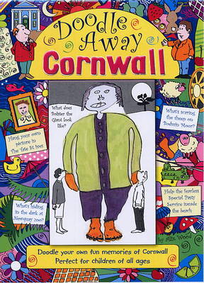 Book cover for Doodle Away Cornwall