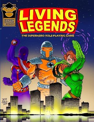 Book cover for Living Legends RPG