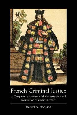 Book cover for French Criminal Justice