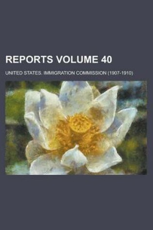 Cover of Reports Volume 40