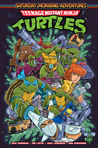 Cover of Teenage Mutant Ninja Turtles: Saturday Morning Adventures, Vol. 2