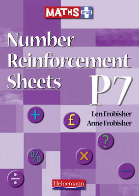 Book cover for Number Reinforcement Worksheets P7