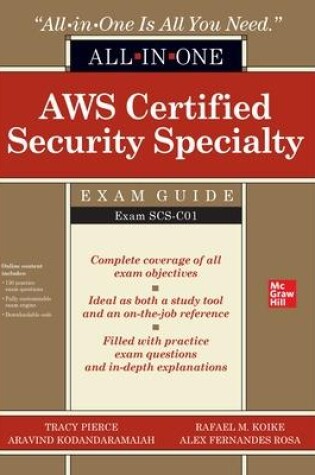 Cover of AWS Certified Security Specialty All-in-One Exam Guide (Exam SCS-C01)