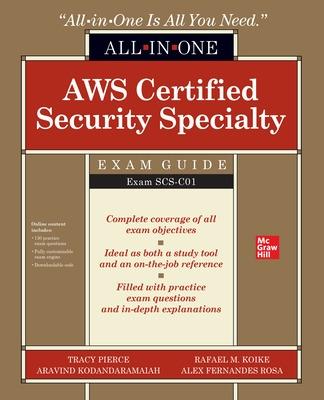 Book cover for AWS Certified Security Specialty All-in-One Exam Guide (Exam SCS-C01)