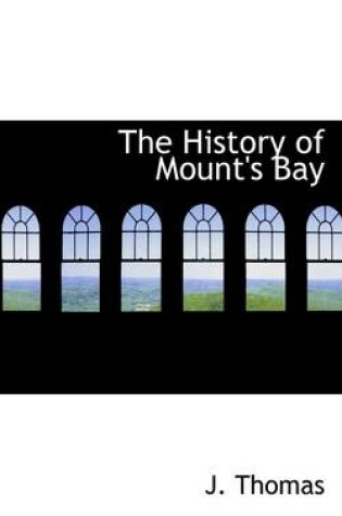 Cover of The History of Mount's Bay