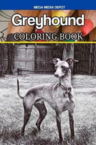 Cover of Greyhound Coloring Book