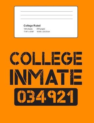 Book cover for College Inmate