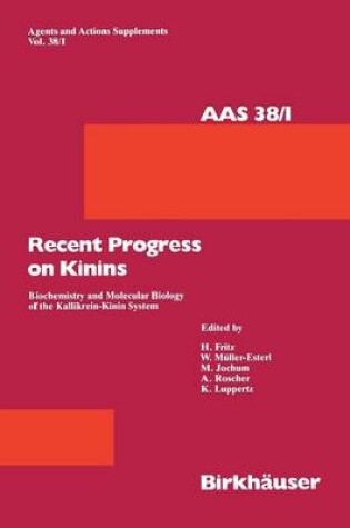 Cover of Recent Progress on Kinins