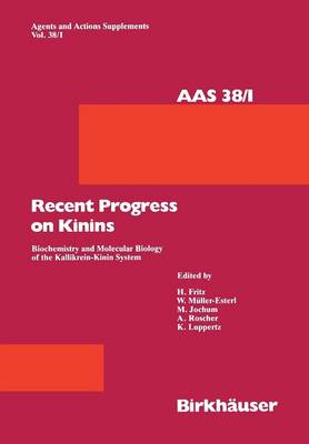 Book cover for Recent Progress on Kinins