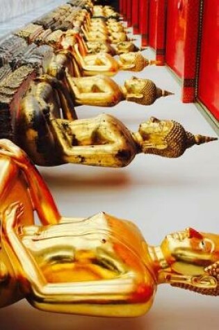 Cover of A Row of Golden Buddha Statues Journal