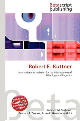 Cover of Robert E. Kuttner