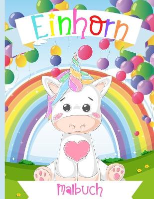 Book cover for Einhorn-Malbuch f�r Kinder im Alter von 4-8 Jahren