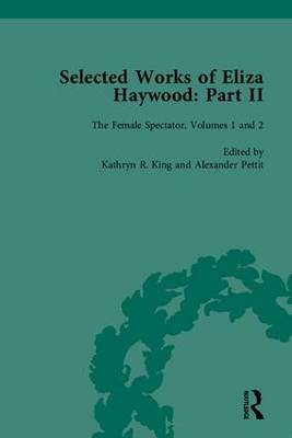 Book cover for Selected Works of Eliza Haywood, Part II