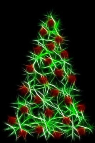 Cover of A Neon Green and Red Christmas Tree Journal