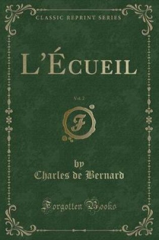 Cover of L'Écueil, Vol. 2 (Classic Reprint)