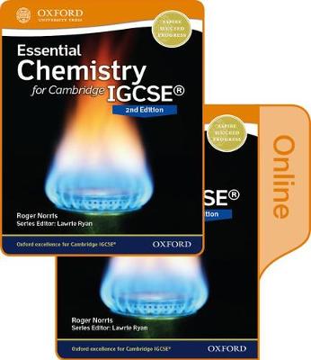 Book cover for Essential Chemistry for Cambridge IGCSE (R) Print and Online Student Book Pack