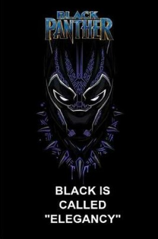 Cover of Black Panther Black Is Called "Elegancy"