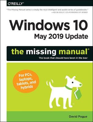 Book cover for Windows 10 May 2019 Update: The Missing Manual