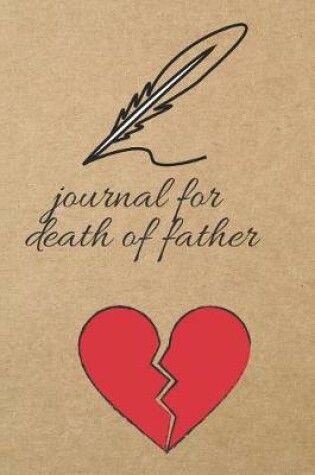 Cover of Journal for Death of Father