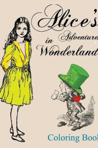 Cover of Alice's Adventures in Wonderland Coloring Book