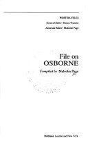 Cover of File on Osborne