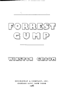 Book cover for Forrest Gump