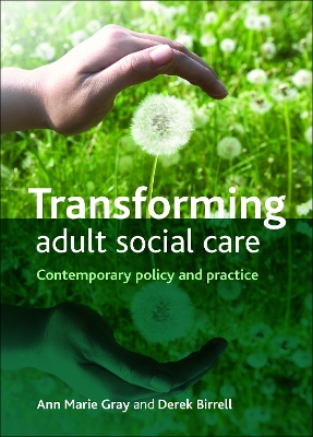 Book cover for Transforming Adult Social Care