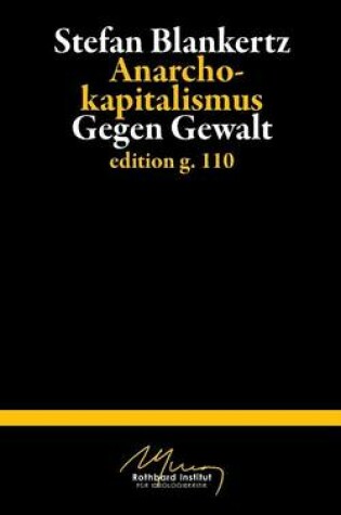 Cover of Anarchokapitalismus