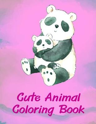 Cover of Cute Animal Coloring Book