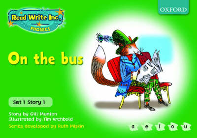 Book cover for Read Write Inc Phonics Green Set 1 Storybooks On the Bus