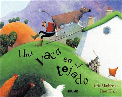 Book cover for Una Vaca en el Tejado