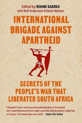 Book cover for International brigade against apartheid
