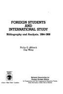 Book cover for Foreign Students and International Study