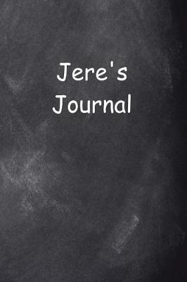 Cover of Jere Personalized Name Journal Custom Name Gift Idea Jere