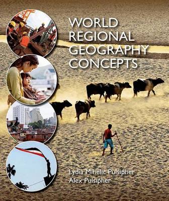 Book cover for World Regional Geography Concepts plus LaunchPad