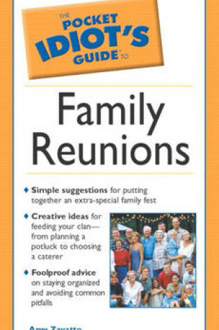 Cover of Pocket Idiot's Guide to Family Reunions