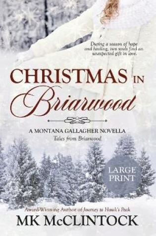 Cover of Christmas in Briarwood (Large Print)