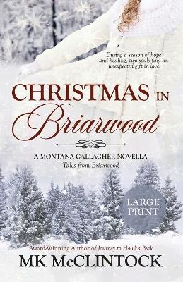 Cover of Christmas in Briarwood (Large Print)