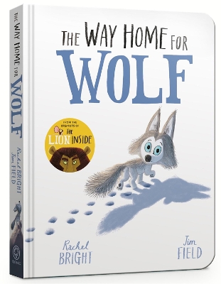 Book cover for The Way Home for Wolf Board Book