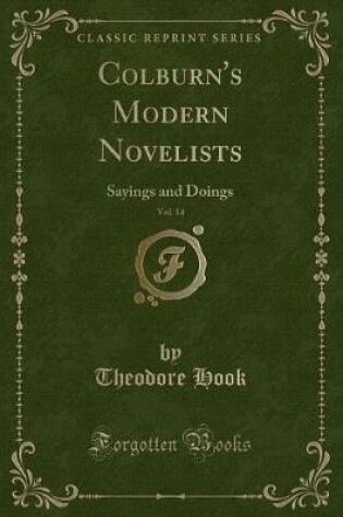 Cover of Colburn's Modern Novelists, Vol. 14