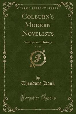 Book cover for Colburn's Modern Novelists, Vol. 14