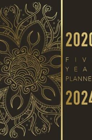 Cover of Five Year Planner 2020 2024