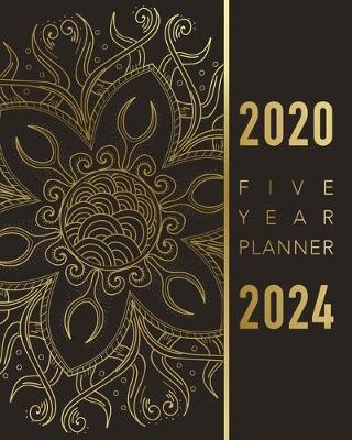 Book cover for Five Year Planner 2020 2024