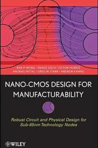 Cover of Nano-CMOS Design for Manufacturability