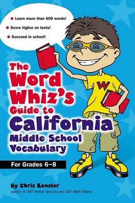 Book cover for The Word Wizard's Guide to California Middle School Vocabulary