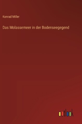 Cover of Das Molassemeer in der Bodenseegegend