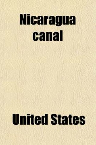 Cover of Nicaragua Canal