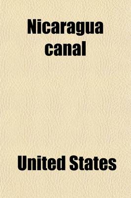 Book cover for Nicaragua Canal