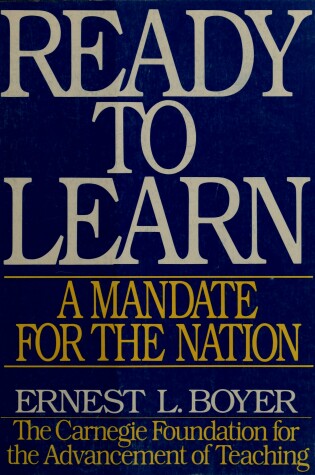 Cover of Ready to Learn