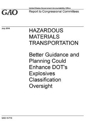 Cover of Hazardous Materials Transportation